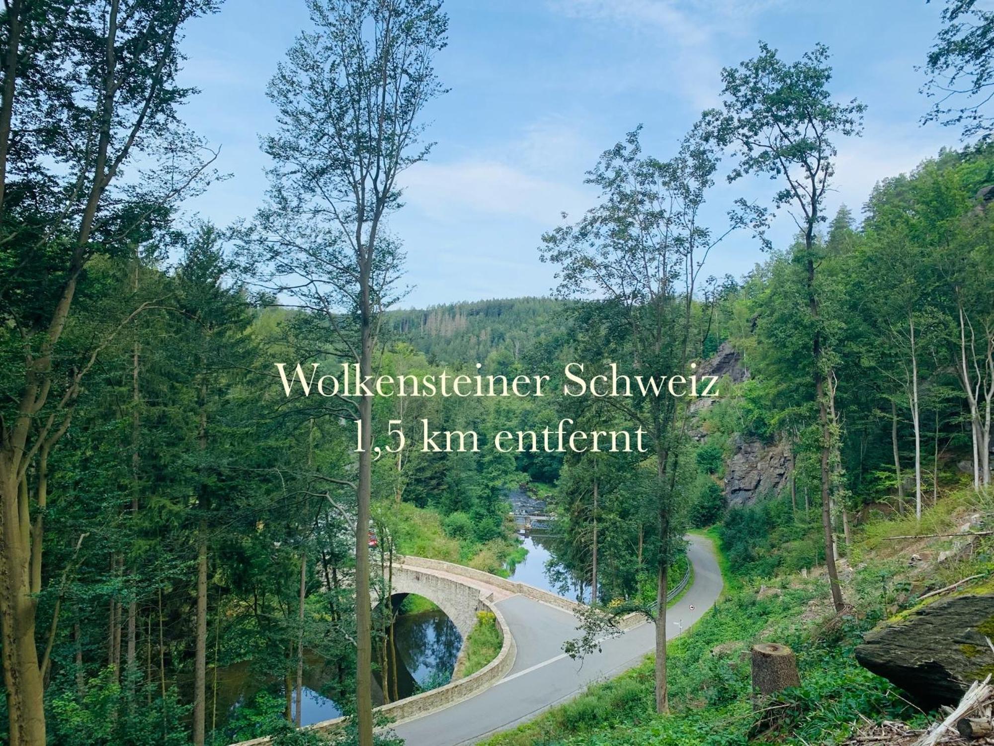 Am Schloss Wolkenstein, 86M2, 3Br, Babybett, Office Eksteriør billede
